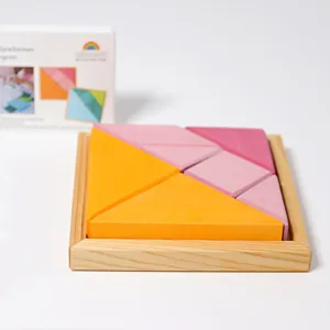 GRIMM'S - Tangram | Roze - Oranje