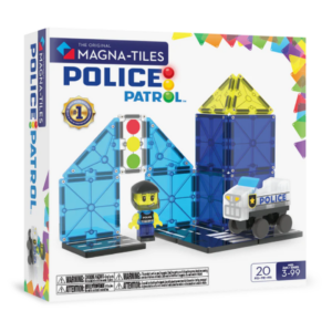 MAGNA-TILES - Police Station Politiebureau  | 20 Stuks