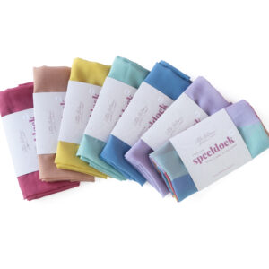 Little Botanic Label - Playcycle speeldoeken set | Pastel | 65 cm | 7 Stuks