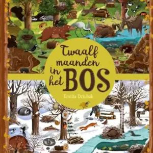 Twaalf Maanden in het Bos (kartonboek)