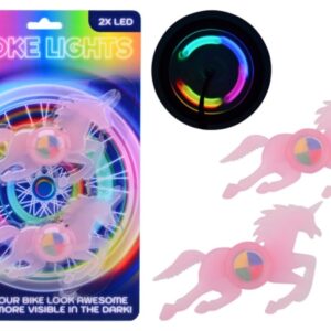 Eenhoorn spaakverlichting 2 stuks op kaart